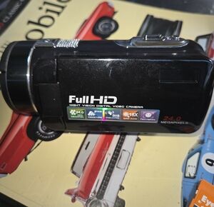 Full HD Night Vision Digital Video Camera - Black